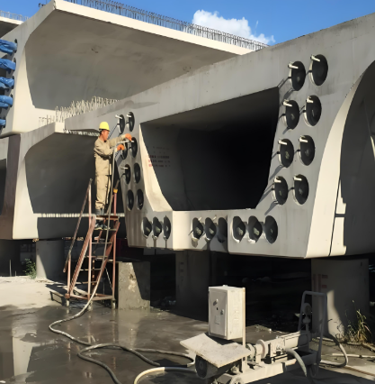 罗山压浆料施工流程及注意事项